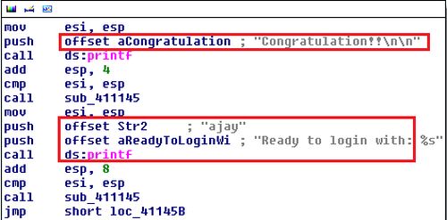 assembly code segment